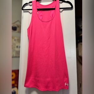 Under Armour Women's Neon Pink Racerback Tank Top